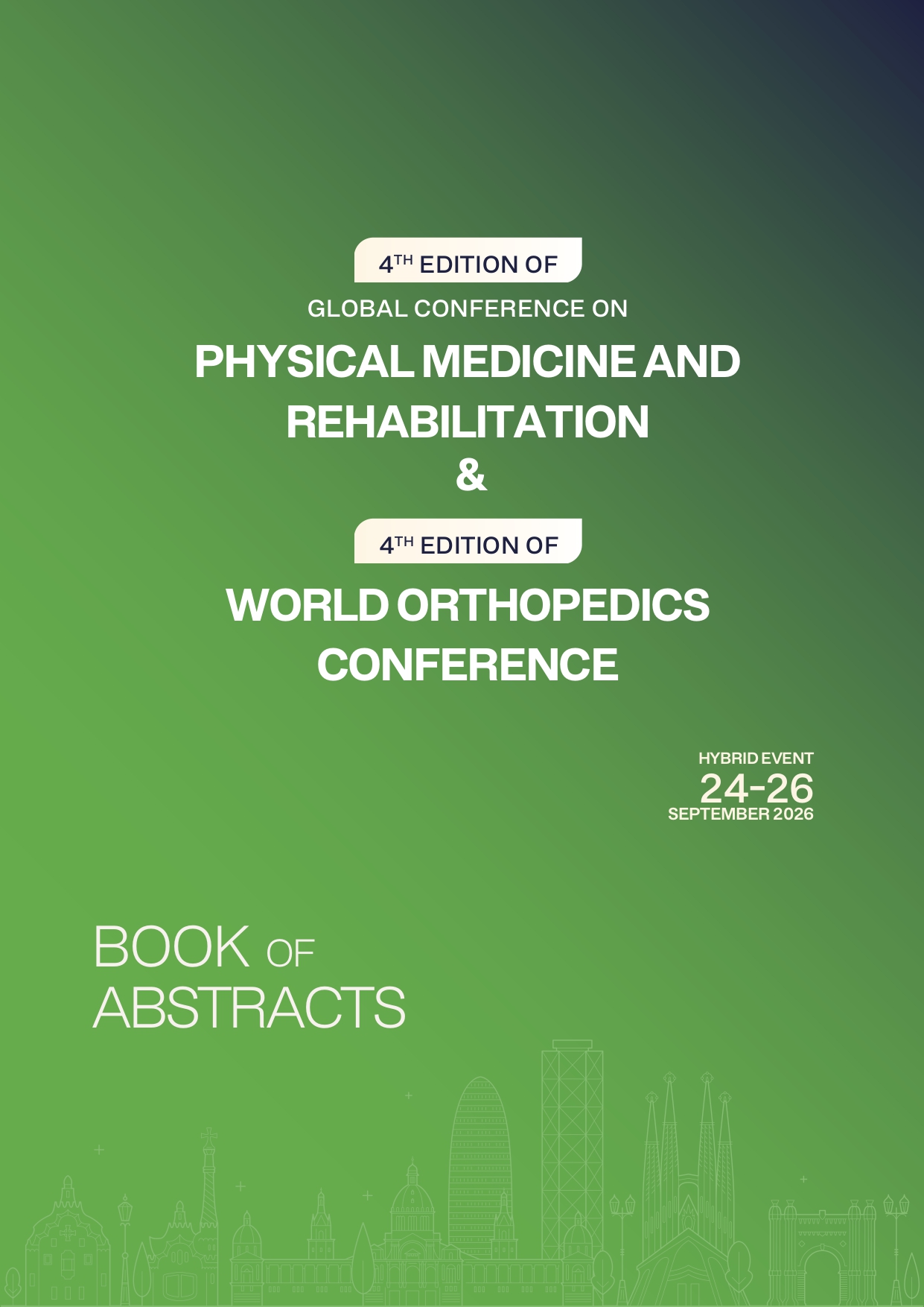 World Orthopedics Conference | London, UK Event Book